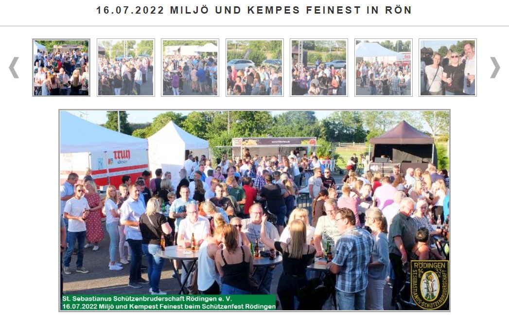 St. Sebastianus Schützenbruderschaft Rödingen gegründet 1433