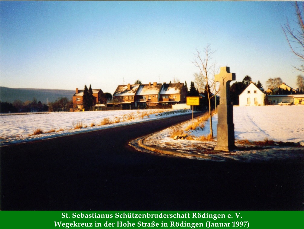Wegekreuz Hohe Straße wegekreuz hohe 199701