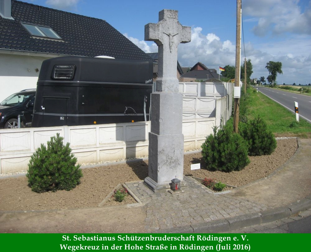 Wegekreuz Hohe Straße wegekreuz hohe 20160703